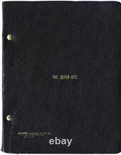 SEVEN-UPS, THE (Oct 27, 1972) Vintage original film script for Roy Scheider film