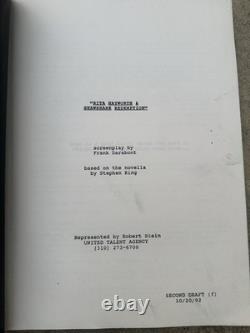 SHAWSHANK REDEMPTION Movie Script -Second Draft Frank Darabont