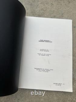SHAWSHANK REDEMPTION Movie Script -Second Draft Frank Darabont