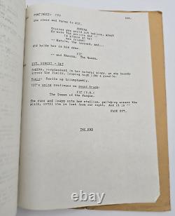 SHEENA / David Newman 1983 Screenplay, Tanya Roberts queen of the jungle film