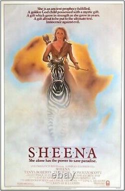 SHEENA / David Newman 1983 Screenplay, Tanya Roberts queen of the jungle film