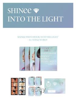 SHINee PHOTO BOOK INTO THE LIGHT with Film Card Sticker Sleeve NEW FedEx