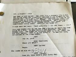 SHOWGIRLS Movie Script 1994 Owned & Used By Cast Star ELIZABETH BERKLEY