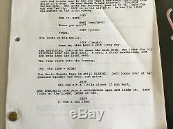 SHOWGIRLS Movie Script 1994 Owned & Used By Cast Star ELIZABETH BERKLEY