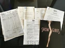 SHOWGIRLS Movie Script 1994 Owned & Used By Cast Star ELIZABETH BERKLEY