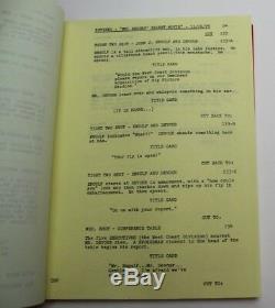 SILENT MOVIE / Mel Brooks 1975 Movie Script Screenplay, Marty Feldman Comedy