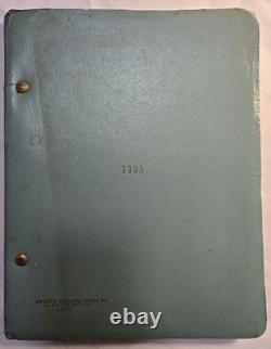 SILENT NIGHT BLOODY NIGHT ZORA Original screenplay for the 1972 film Konvitz