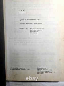 SILENT NIGHT BLOODY NIGHT ZORA Original screenplay for the 1972 film Konvitz