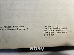 SILENT NIGHT BLOODY NIGHT ZORA Original screenplay for the 1972 film Konvitz