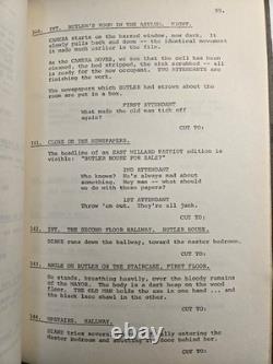 SILENT NIGHT BLOODY NIGHT ZORA Original screenplay for the 1972 film Konvitz