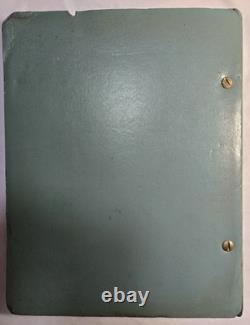 SILENT NIGHT BLOODY NIGHT ZORA Original screenplay for the 1972 film Konvitz