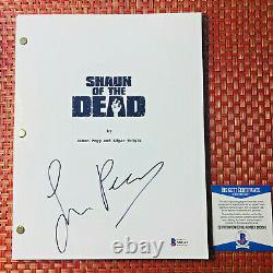 SIMON PEGG SIGNED SHAUN OF THE DEAD SIGNED MOVIE SCRIPT with BECKETT BAS COA