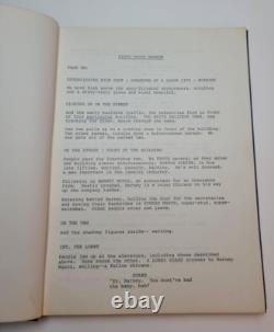 SIXTY STORY RANSOM / Barry Schneider 1970's Unproduced Movie Script Screenplay