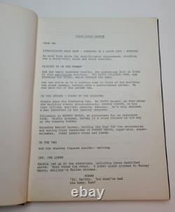SIXTY STORY RANSOM / Barry Schneider 1970's Unproduced Movie Script Screenplay