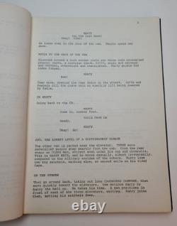 SIXTY STORY RANSOM / Barry Schneider 1970's Unproduced Movie Script Screenplay