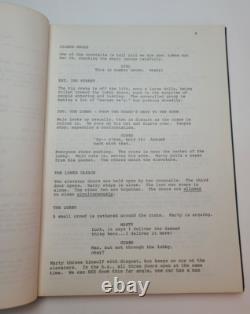 SIXTY STORY RANSOM / Barry Schneider 1970's Unproduced Movie Script Screenplay