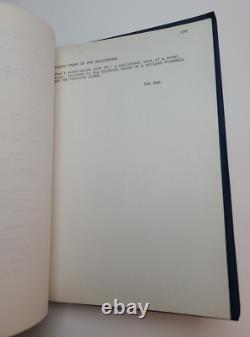 SIXTY STORY RANSOM / Barry Schneider 1970's Unproduced Movie Script Screenplay