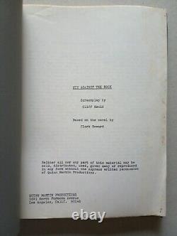 SIX AGAINST THE ROCK (1970s) Unmade Alcatraz Movie Script by Cliff Gould