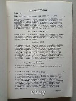 SIX AGAINST THE ROCK (1970s) Unmade Alcatraz Movie Script by Cliff Gould