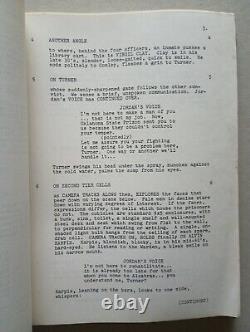 SIX AGAINST THE ROCK (1970s) Unmade Alcatraz Movie Script by Cliff Gould