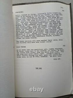 SIX AGAINST THE ROCK (1970s) Unmade Alcatraz Movie Script by Cliff Gould