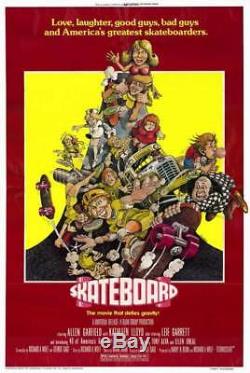 SKATEBOARD / Dick Wolf 1977 Movie Script, Tony Alva rare Zephyr Z-Boys Cult Film