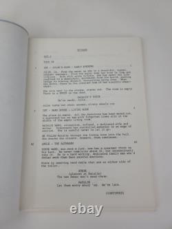 SKYWARD / Nancy Sackett 1980 TV Movie Script Bette Davis, Directed by Ron Howard