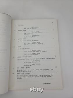 SKYWARD / Nancy Sackett 1980 TV Movie Script Bette Davis, Directed by Ron Howard