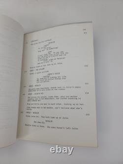 SKYWARD / Nancy Sackett 1980 TV Movie Script Bette Davis, Directed by Ron Howard