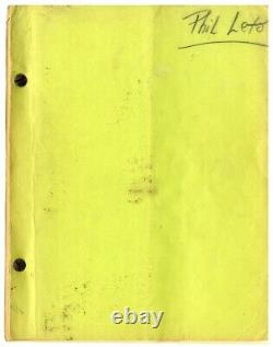 SLAVES (Jul 5, 1968) Film script for John O. Killens Blaxploitation drama