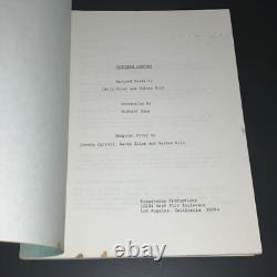 SOUTHERN COMFORT Original Movie Script Walter Hill David Giler Brandywine COA