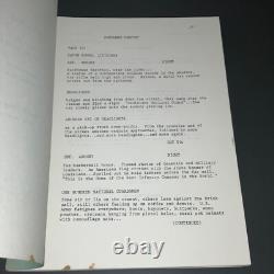 SOUTHERN COMFORT Original Movie Script Walter Hill David Giler Brandywine COA
