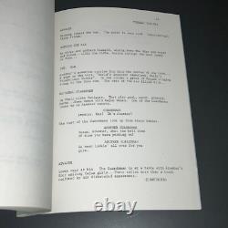 SOUTHERN COMFORT Original Movie Script Walter Hill David Giler Brandywine COA SOUTHERN COMFORT Original Movie Script Walter Hill David Giler Brandywine COA