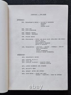 SPECTRE 1977 TV Movie Script Gene Roddenberry Star Trek Norway Productions Rare