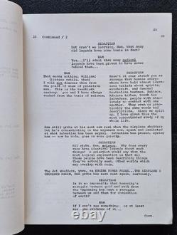 SPECTRE 1977 TV Movie Script Gene Roddenberry Star Trek Norway Productions Rare