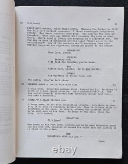 SPECTRE 1977 TV Movie Script Gene Roddenberry Star Trek Norway Productions Rare