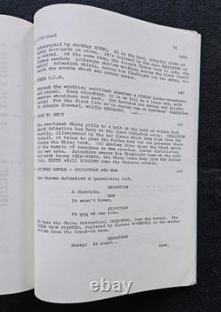 SPECTRE 1977 TV Movie Script Gene Roddenberry Star Trek Norway Productions Rare