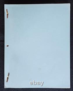 SPECTRE 1977 TV Movie Script Gene Roddenberry Star Trek Norway Productions Rare