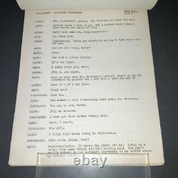 SPELLBOUND ('45-'61) Rare Hitchcock / Selznick Continuity Script Archive + COA
