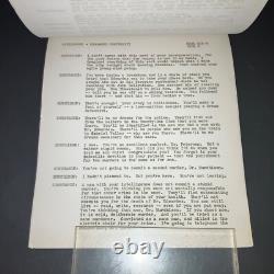 SPELLBOUND ('45-'61) Rare Hitchcock / Selznick Continuity Script Archive + COA