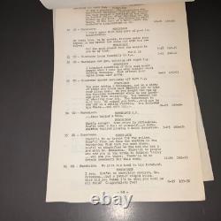 SPELLBOUND ('45-'61) Rare Hitchcock / Selznick Continuity Script Archive + COA