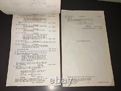 SPELLBOUND ('45-'61) Rare Hitchcock / Selznick Continuity Script Archive + COA