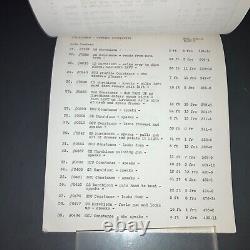 SPELLBOUND ('45-'61) Rare Hitchcock / Selznick Continuity Script Archive + COA