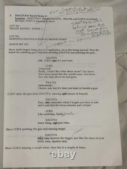 SPIRIT OF AN OUTLAW Original Film Script / Treatment Early Draft With Notes