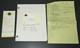 Standoff (1996) Andrew Chapman Movie Script Revised Draft Casting Notes Coa