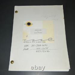 STANDOFF (1996) Andrew Chapman Movie Script Revised Draft Casting Notes COA