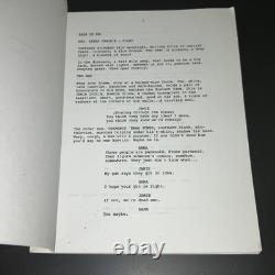 STANDOFF (1996) Andrew Chapman Movie Script Revised Draft Casting Notes COA