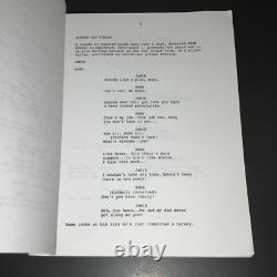 STANDOFF (1996) Andrew Chapman Movie Script Revised Draft Casting Notes COA