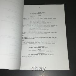 STANDOFF (1996) Andrew Chapman Movie Script Revised Draft Casting Notes COA
