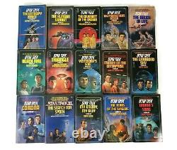 STAR TREK Original Series Pocket PAPERBACK Book Lot of 55 Sci-Fi Movie SPOCK